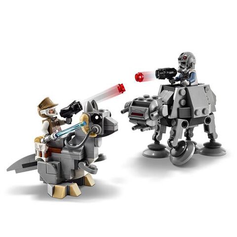 Lego -  Star Wars -  Microfighters At-at -  Contre Tauntaun -